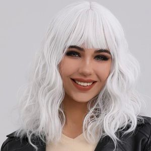 NEVER Worn wig! Gorgeous White Wig!